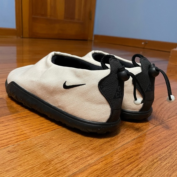 NIKE ACG MOC AIR MOC SUMMIT WHITE-BLACK "SLIP ON SHOES" SIZE 11 [DZ3407-100] - Picture 9 of 12